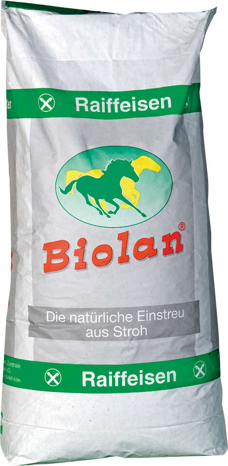 Biolan Strohpellets 24 kg, Streuvolumen 52 l